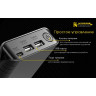 NITECORE F4 — зарядник и power bank на 4×18650 18388